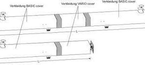 Dorma Ed100 Vario Infill Cover Drawing