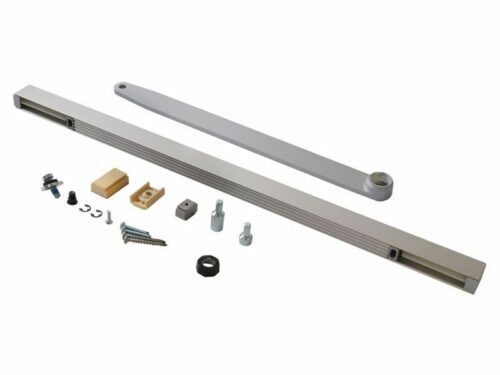 Dorma ED100 - ED250 Pull arm - Sliding rail - Guide rail - Silver